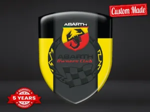 Fiat Abarth Adesivi Paraurti Artigianali Resistenti Tuning Sobri